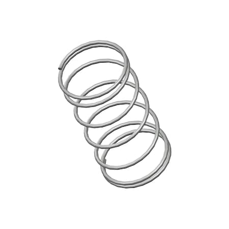 Approved Vendor Compression Spring, O=1.359, L= 2.75, W= .072 G709959385